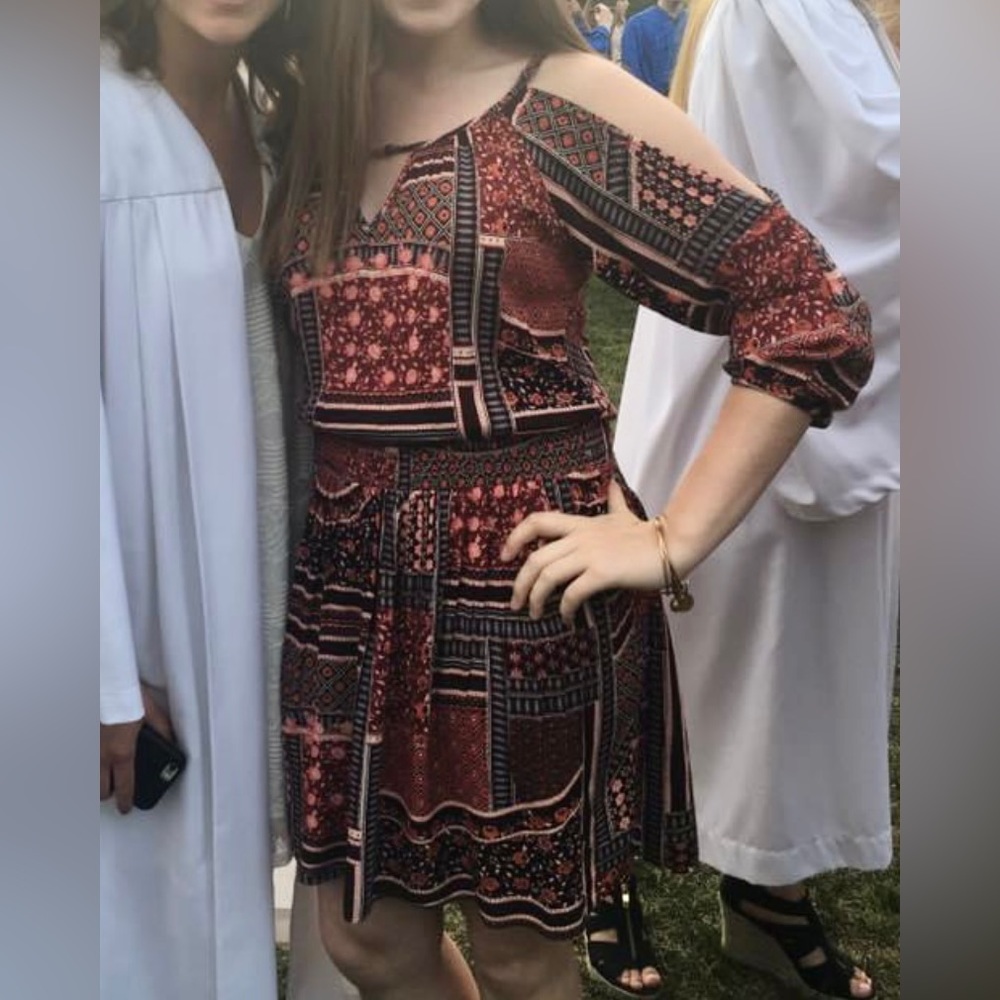 AE Cold-Shoulder Dress - Picture 1 of 5